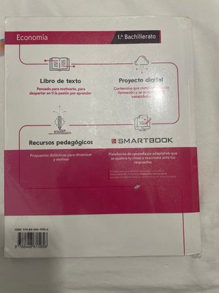 Economía 1o Bachillerato : Smartbook