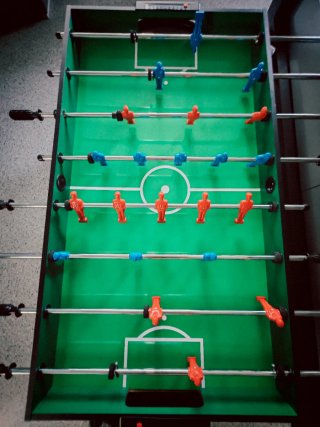 Mesa multijuegos futbolín