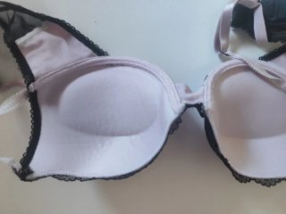 Sujetador push-up lunares