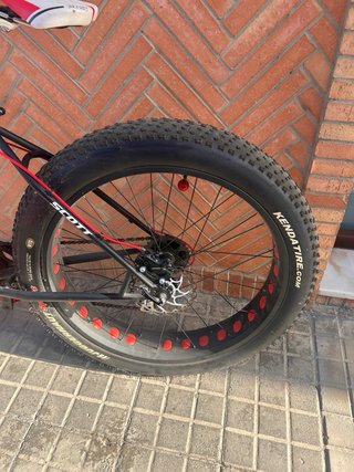 Bicicleta Scott Ruedas Anchas Fat Bike