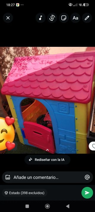 Casita infantil Feber como nueva