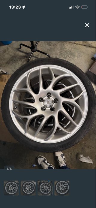 Llantas 18 5x100 Venta o cambio por otras de 18
