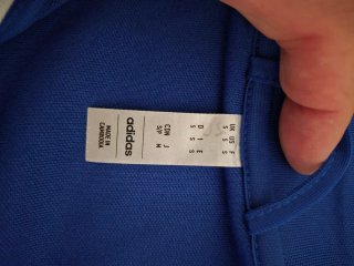 Chaqueta deportiva Adidas azul Talla S
