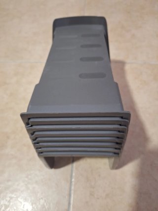 Zapatero Murvel Ikea Gris Plástico