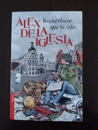 Lote 2 novelas de Álex de la Iglesia