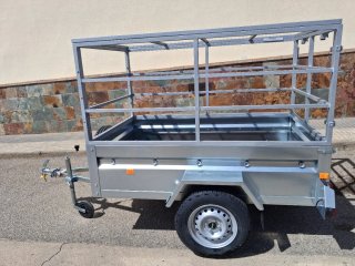 Remolque 750kg Galvanizado 1.85x1.15