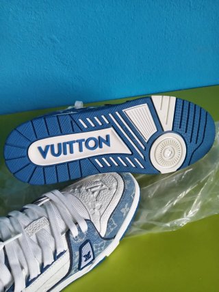 Louis Vuitton Sneakers Bianche e Blu