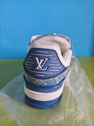 Louis Vuitton Sneakers Bianche e Blu
