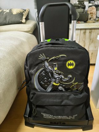 Mochila Escolar Batman con Ruedas