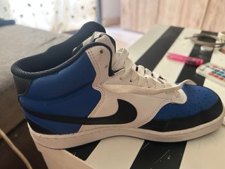 Deportivas Nike Court Vision Blancas y Azules