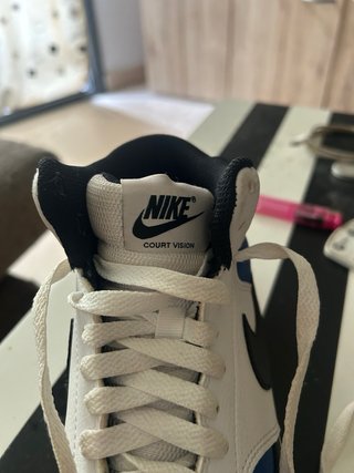 Deportivas Nike Court Vision Blancas y Azules