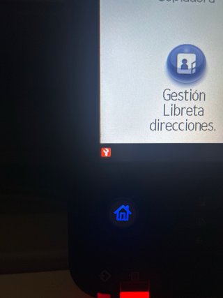Impresora Ricoh MPC401 con error