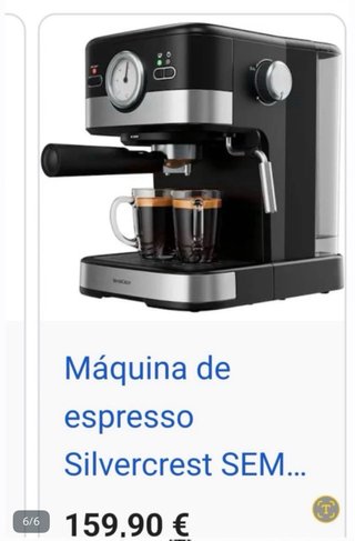 Cafetera Silvercrest