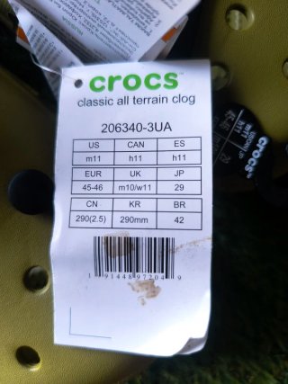 Crocs Classic All-Terrain Clog Verde Oliva