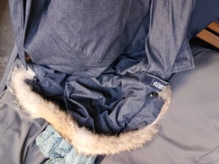 Woolrich piumino uomo blu
