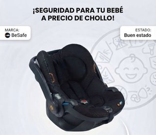 Silla de coche BeSafe bebé buen estado