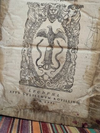 Libro antiguo Ioannes Viguerius