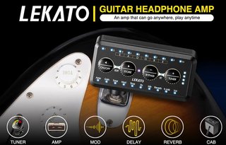 LEKATO MINI AMPLIFICADOR DE GUITARRA