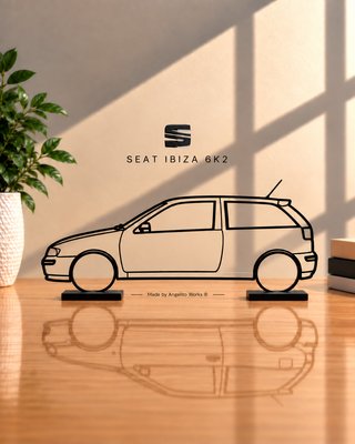SEAT Ibiza 6K2 1M Maqueta Silueta 20cm