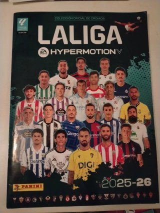 Álbum LaLiga Hypermotion 2025-26 Panini