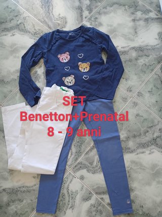 Set Benetton+Prenatal 8-9 anni