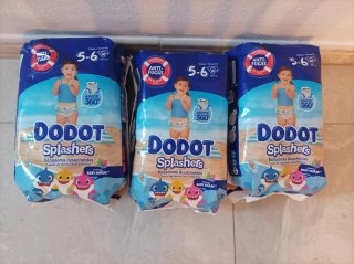 3 Paquetes Dodot Splashers Talla 5-6