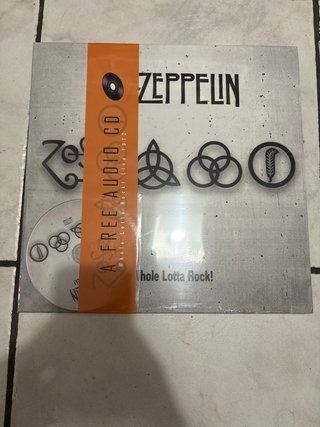 Led Zeppelin Vinile + CD Live 1972