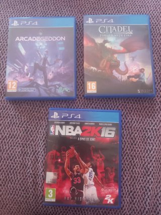 3 Juegos PS4: Arcadegeddon, Citadel, NBA 2K16