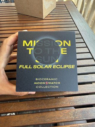 Omega x Swatch - full Solar Eclipse-