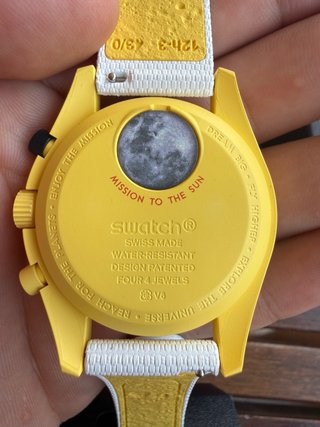 Omega x Swatch - full Solar Eclipse-