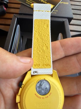 Omega x Swatch - full Solar Eclipse-