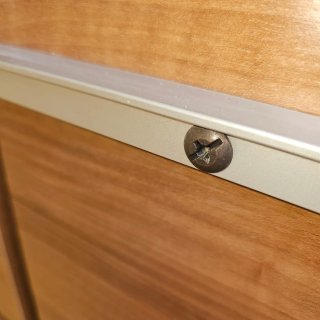 Espejo decorativo de pared 6 piezas efecto madera