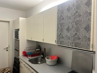 Muebles de Cocina Beige y Gris