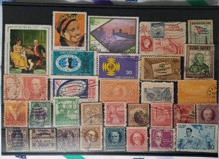 31 Sellos Antiguos de Cuba