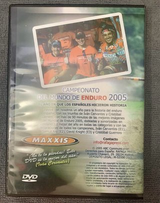 DVD Enduro Campeonato del Mundo 2005
