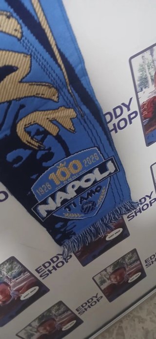 Sciarpa Napoli Centenario Jacquard