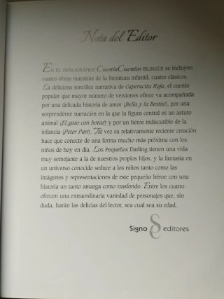 Libró infantil Cuenta Cuentos