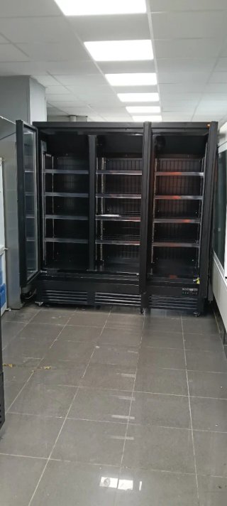 Congelador expositor cristal 3 puertas 206X188X67