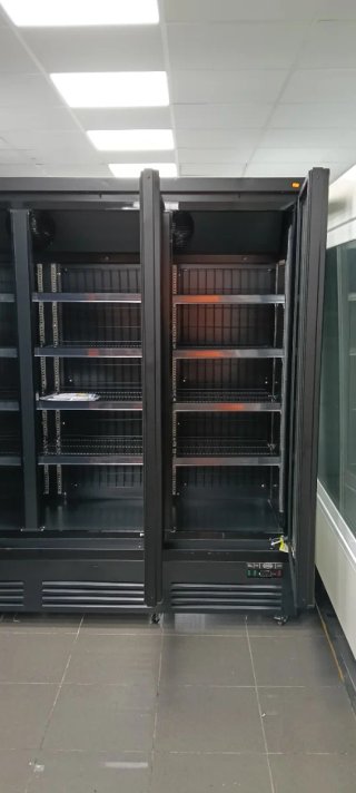 Congelador expositor cristal 3 puertas 206X188X67