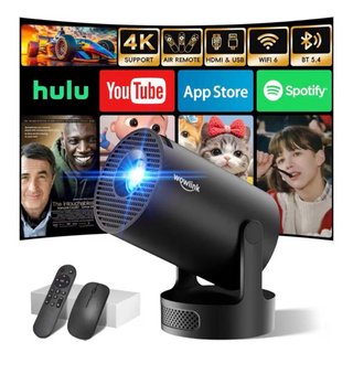 Proyector Wowlink Negro 4K