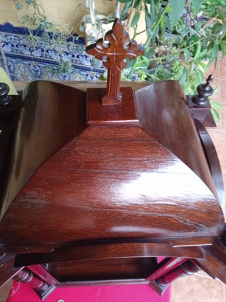 Capilla hornacina antigua figura religiosa