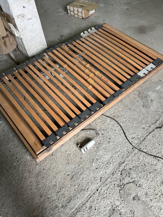 Somier articulado madera y plástico