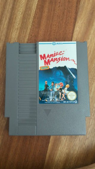 Maniac Mansion NES español