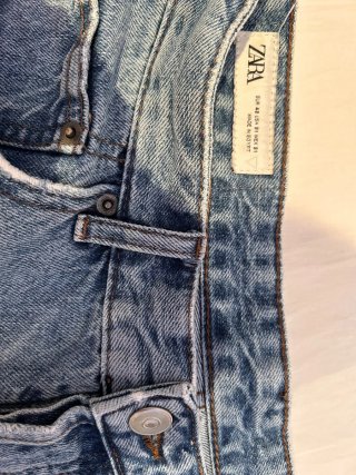 Pantalón corto vaquero Zara