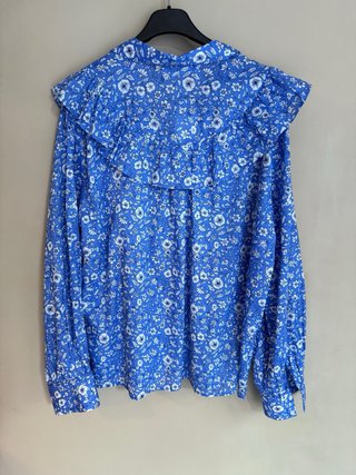 Camisa Sfera lila Estampado Floral Talla L