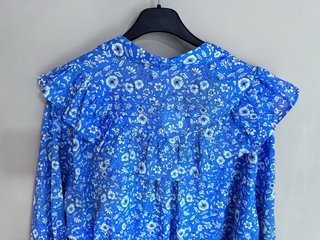 Camisa Sfera lila Estampado Floral Talla L