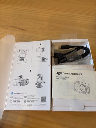 DJI Osmo Action 3 Cámara Negra y Naranja