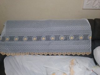 Cortinas de cocina dos patas