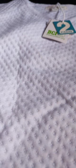 Conjunto 2 piezas blanco bebé