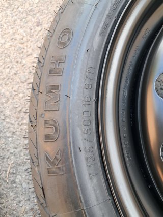 Rueda de repuesto Hiunday Kona T125/80D16